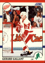 1990 Score Base Set #180 Gerard Gallant