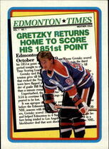 1990 Topps Base Set #2 Wayne Gretzky
