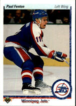 1990 Upper Deck Base Set #92 Paul Fenton