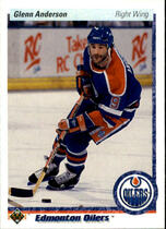 1990 Upper Deck Base Set #284 Glenn Anderson