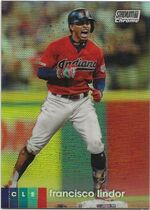 2020 Stadium Club Chrome Insert (CMP387) #191 Francisco Lindor