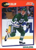 1991 Score Canadian (English) #7 John Cullen