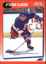 1991 Score Canadian (English) #18 Fredrik Olausson