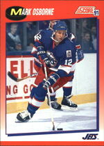 1991 Score Canadian (English) #39 Mark Osborne