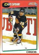 1991 Score Canadian (English) #86 Dave Capuano