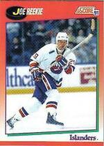 1991 Score Canadian (English) #123 Joe Reekie