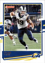 2020 Donruss Base Set #148 Tyler Higbee