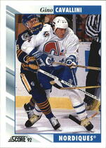 1992 Score Base Set #42 Gino Cavallini