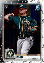 2020 Bowman Chrome #30 Sheldon Neuse