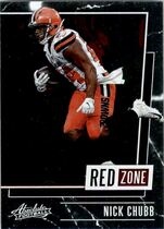 2020 Panini Absolute Red Zone #12 Nick Chubb