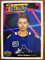 2020 Upper Deck Portraits #P-36 Quinn Hughes