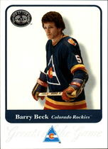 2001 Fleer Greats of the Game #15 Barry Beck