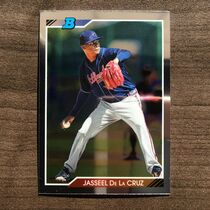 2020 Bowman Heritage Chrome Prospects #92CP-DLC Jasseel De La Cruz