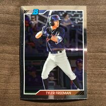 2020 Bowman Heritage Chrome Prospects #92CP-TF Tyler Freeman