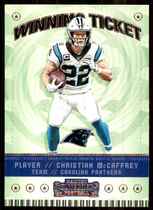 2020 Panini Contenders Winning Ticket #WT7 Christian Mccaffrey