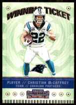 2020 Panini Contenders Winning Ticket #7 Christian Mccaffrey