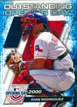 2021 Topps Opening Day Outstanding Opening Days #OOD-1 Ivan Rodriguez