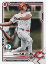 2021 Bowman 1st Edition #BFE-91 Tyler Callihan