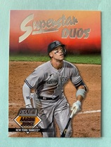 2021 Stadium Club Superstar Duos #SD-1 Aaron Judge|Giancarlo Stanton