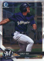 2018 Bowman Chrome Prospects #BCP97 Corey Ray