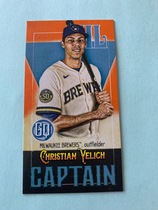 2021 Topps Gypsy Queen Captains Minis #CM-CY Christian Yelich
