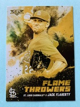2021 Topps Fire Flame Throwers Gold Minted #FT-7 Jack Flaherty