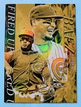 2021 Topps Fire Fired Up Gold Minted #FIU-12 Javier Baez