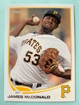 2013 Topps Base Set Series 2 #390 James Mcdonald