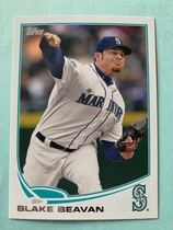 2013 Topps Base Set Series 2 #431 Blake Beavan