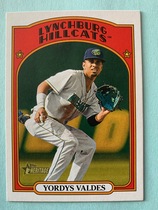 2021 Topps Heritage Minor League #180 Yordys Valdes