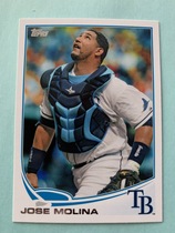 2013 Topps Base Set Series 2 #492 Jose Molina