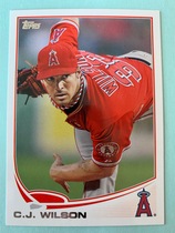 2013 Topps Base Set Series 2 #566 C.J. Wilson