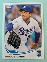 2013 Topps Base Set Series 2 #641 Bruce Chen