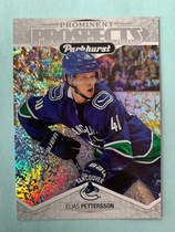 2018 Upper Deck Parkhurst Prominent Prospects #PP-1 Elias Pettersson