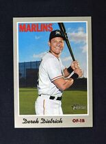 2019 Topps Heritage #116 Derek Dietrich