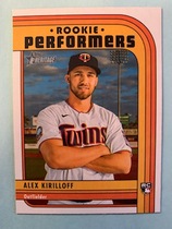 2021 Topps Heritage High Number Rookie Performers #RP-11 Alex Kirilloff