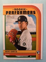 2021 Topps Heritage High Number Rookie Performers #RP-15 Deivi Garcia