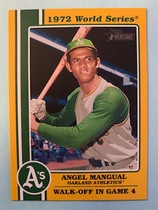 2021 Topps Heritage High Number 1972 World Series Highlights #72WS-6 Angel Mangual