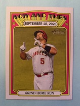2021 Topps Heritage High Number Now and Then #NT-10 Albert Pujols