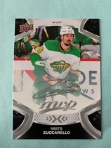 2021 Upper Deck MVP Silver Script #36 Mats Zuccarello
