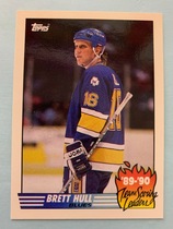1990 Topps Team Scoring Leaders #2 Brett Hull