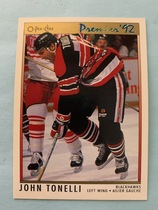 1991 O-Pee-Chee OPC Premier #37 John Tonelli