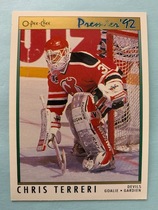 1991 O-Pee-Chee OPC Premier #197 Chris Terreri