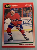 1991 Score Canadian (English) #147 Mike McPhee