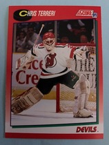 1991 Score Canadian (English) #151 Chris Terreri
