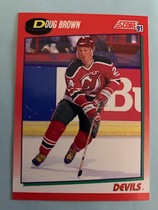 1991 Score Canadian (English) #163 Doug Brown