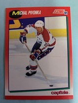 1991 Score Canadian (English) #193 Michal Pivonka