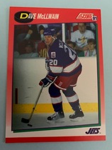1991 Score Canadian (English) #233 Dave McLlwain