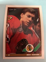 1991 O-Pee-Chee OPC Base Set #495 Mike Hudson