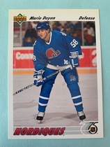 1991 Upper Deck Base Set #411 Mario Doyon